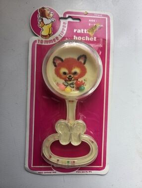 Vintage Old Stock Baby Rattle